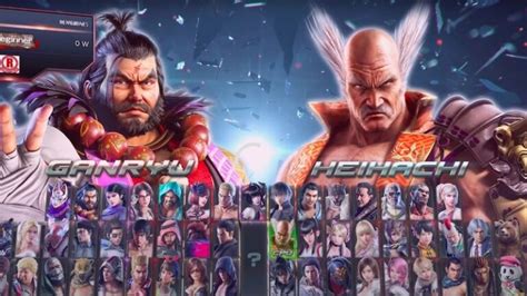 tekken 8 leaked roster|The full Tekken 8 roster